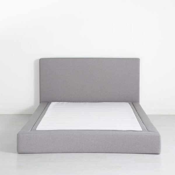 nolym Marshmuff Linen Upholstered Bed Frame with Headboard – King & Double Sizes - Image 8