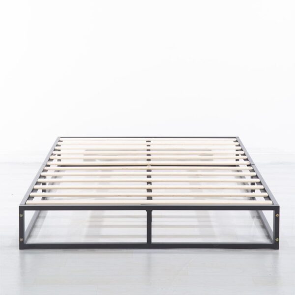 nolym Marshmuff Linen Bed Frame with Curved Headboard – King & Double Sizes - Image 6