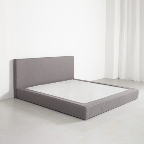 nolym Marshmuff Linen Upholstered Bed Frame with Headboard – King & Double Sizes - Image 15