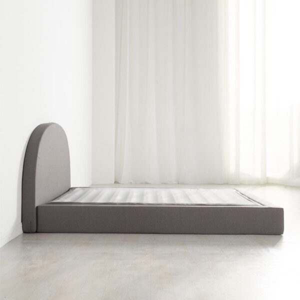nolym Marshmuff Linen Bed Frame with Curved Headboard – King & Double Sizes - Image 5