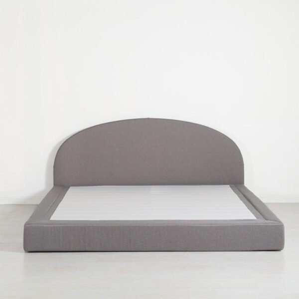 nolym Marshmuff Linen Bed Frame with Curved Headboard – King & Double Sizes - Image 10