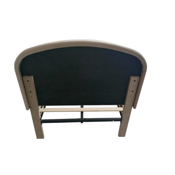 nolym Plush Upholstered Bed Frame with Headboard – Single & Double Sizes - Image 36