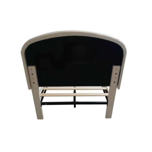 nolym Plush Upholstered Bed Frame with Headboard – Single & Double Sizes - Image 8