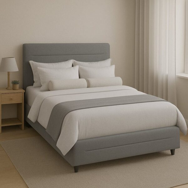 Cibor Wooden Bed Frame with 2 Drawers Single Bed or Double Bed - Image 10