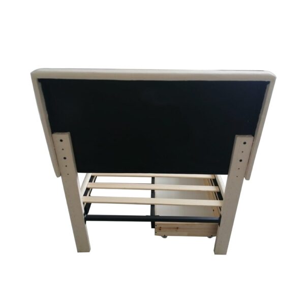 Cibor Wooden Bed Frame with 2 Drawers Single Bed or Double Bed - Image 9