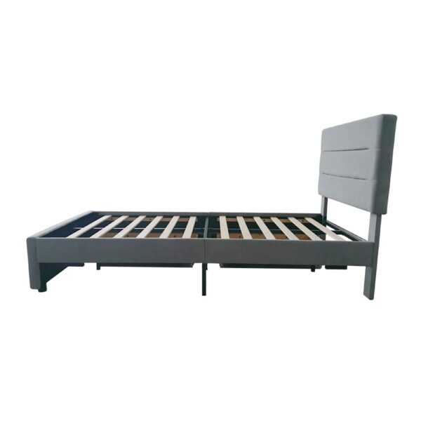 Cibor Wooden Bed Frame with 2 Drawers Single Bed or Double Bed - Image 16