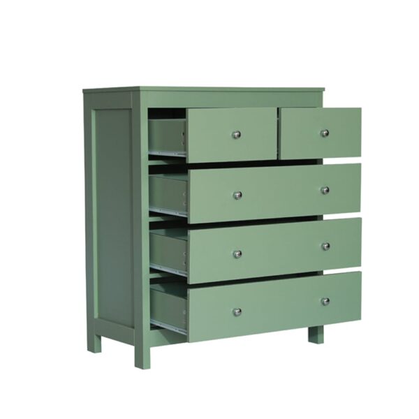 nolym 4-Piece Bedroom Set – Wardrobe, Chest & Bedside Tables - Image 26