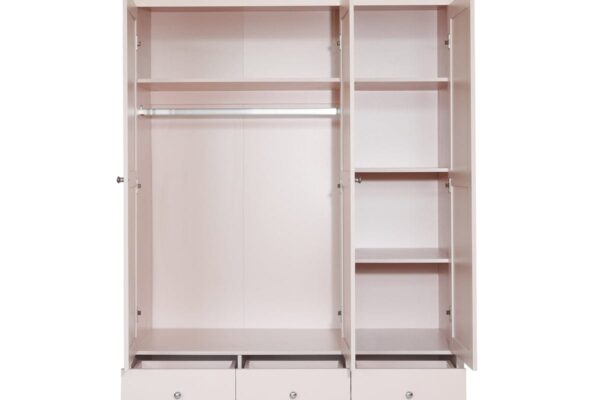 nolym 4-Piece Bedroom Set – Wardrobe, Chest & Bedside Tables - Image 17